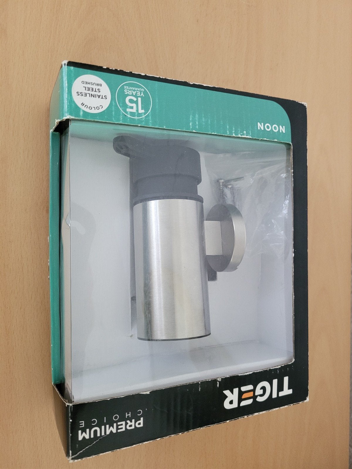 Tiger Noon zeepdispenser RVS geborsteld, Nieuw, Info@tiger.nl, Ophalen of Verzenden, Tiger