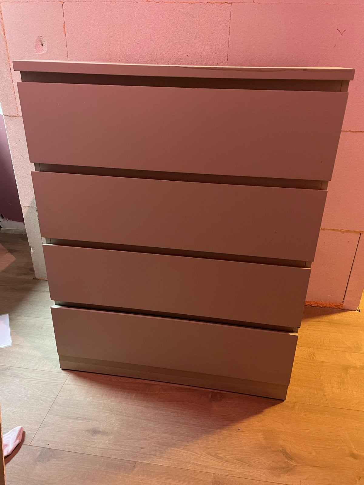 Ikea kast  - licht grijs/groen, Ophalen, Gebruikt, 100 tot 150 cm, 50 tot 100 cm