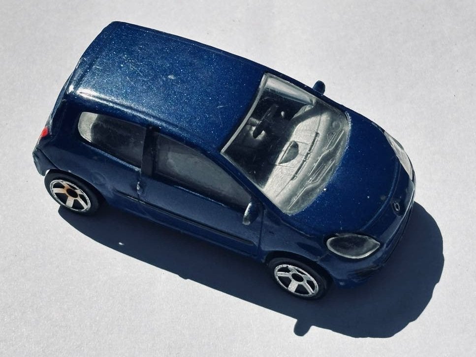 Majorette Renault Twingo - Blauw (Made in Thailand), Ophalen, Gebruikt, Auto, Majorette