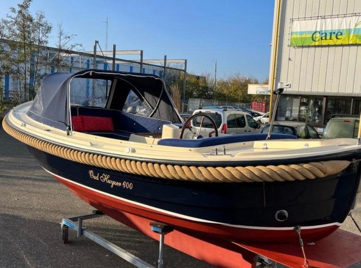 Oud Huijzer 600 Sloep met Vetus Diesel Motor, Ophalen, Binnenboordmotor, Diesel, 6 m