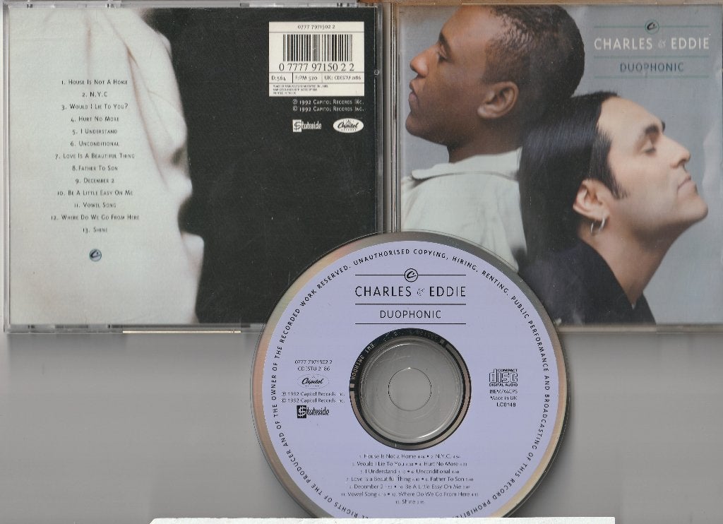 Charles & Eddie - Duophonic, Cd's en Dvd's, Ophalen of Verzenden, 1990 - 1999, Gebruikt