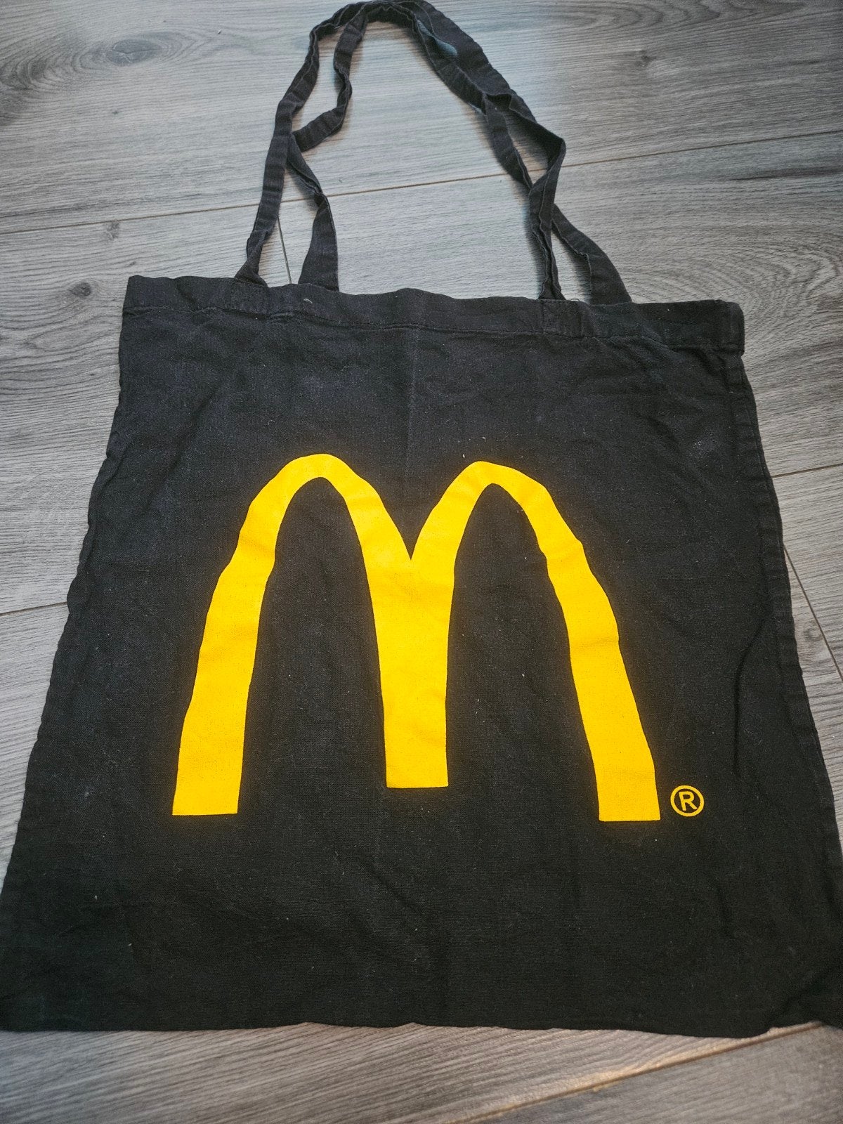 Mcdonalds canvas tas, 40 tot 60 cm, 30 cm of meer, Zwart, Nieuw