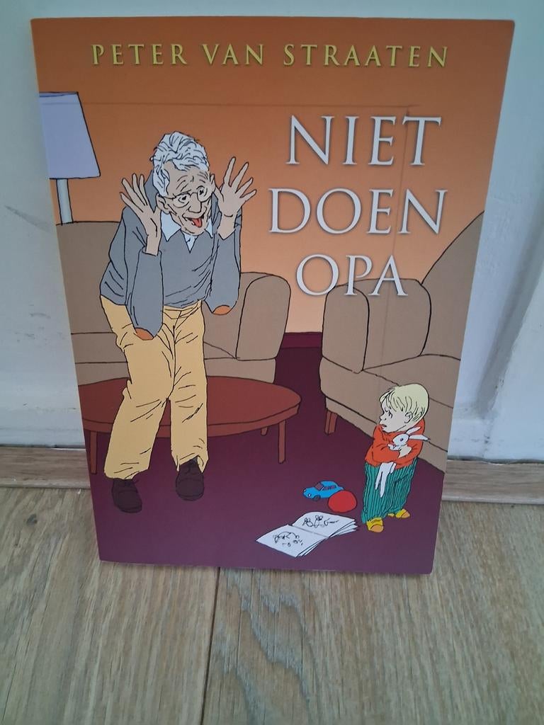 Peter van Straaten - Niet doen opa, Eén stripboek, Ophalen of Verzenden, Zo goed als nieuw, Peter van Straaten