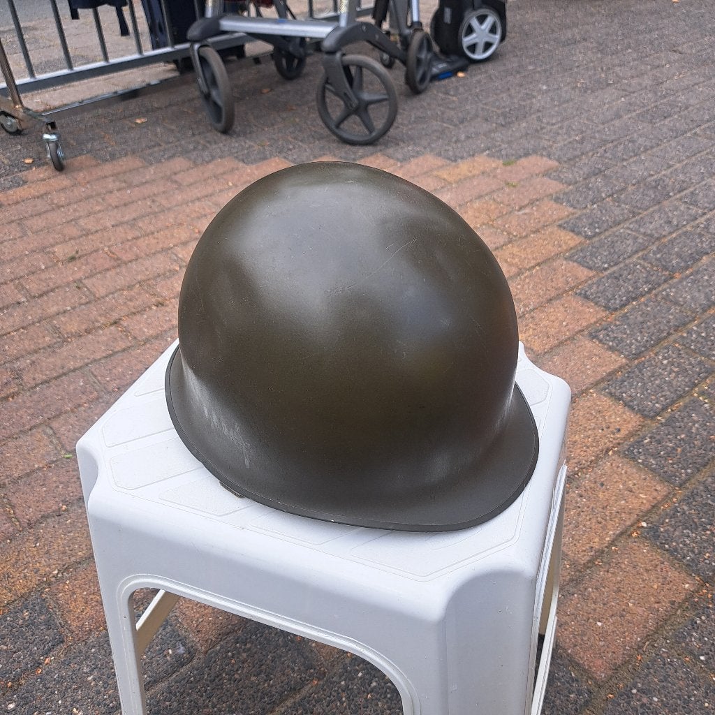 Leger helm m1 of kloon, Verzamelen, Militaria | Algemeen, Ophalen, Landmacht, Nederland, Helm of Baret