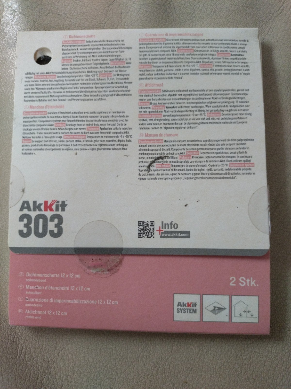 Gratis afdichtmof, Ophalen, Pvc, Minder dan 2 meter, Overige typen