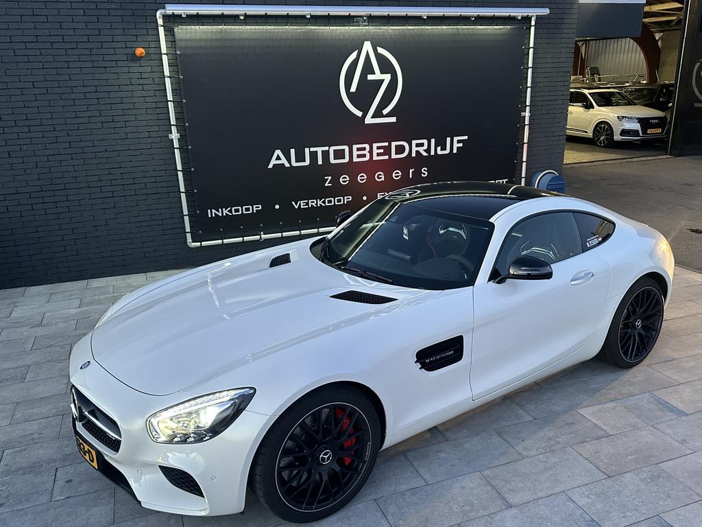 Mercedes-Benz AMG GT S 4.0*510 PK*N.A.P* Glasdak*AMG Perform, Auto's, Mercedes-Benz, Automaat, Achterwielaandrijving, Gebruikt