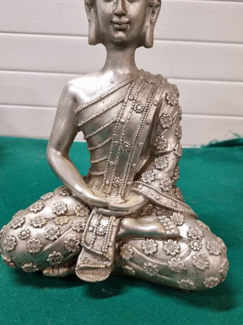 Beeld boeddha aardewerk pmx, Ophalen of Verzenden