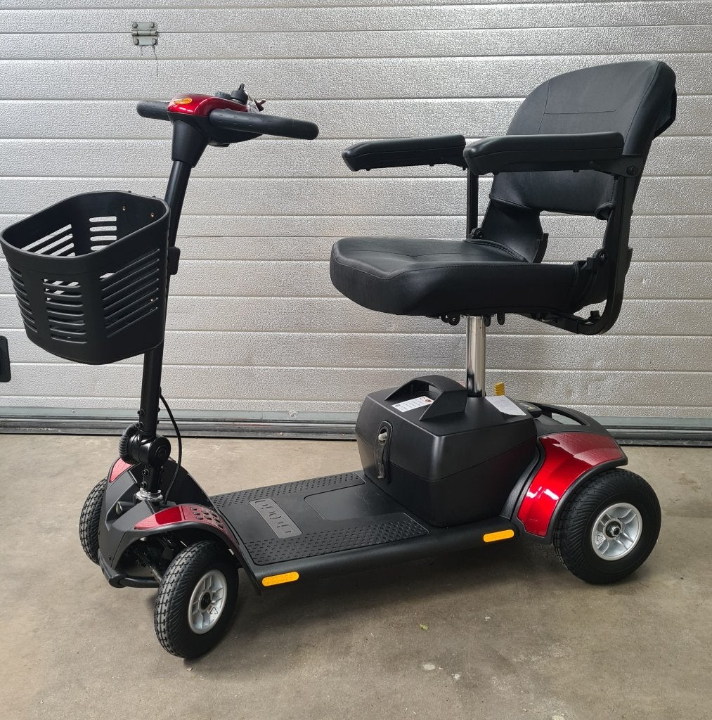 Zgan Pride Go-Go Elite Traveller 4 Plus Scootmobiel, Ophalen, 10 km/u of minder, Pride, 16 t/m 25 km