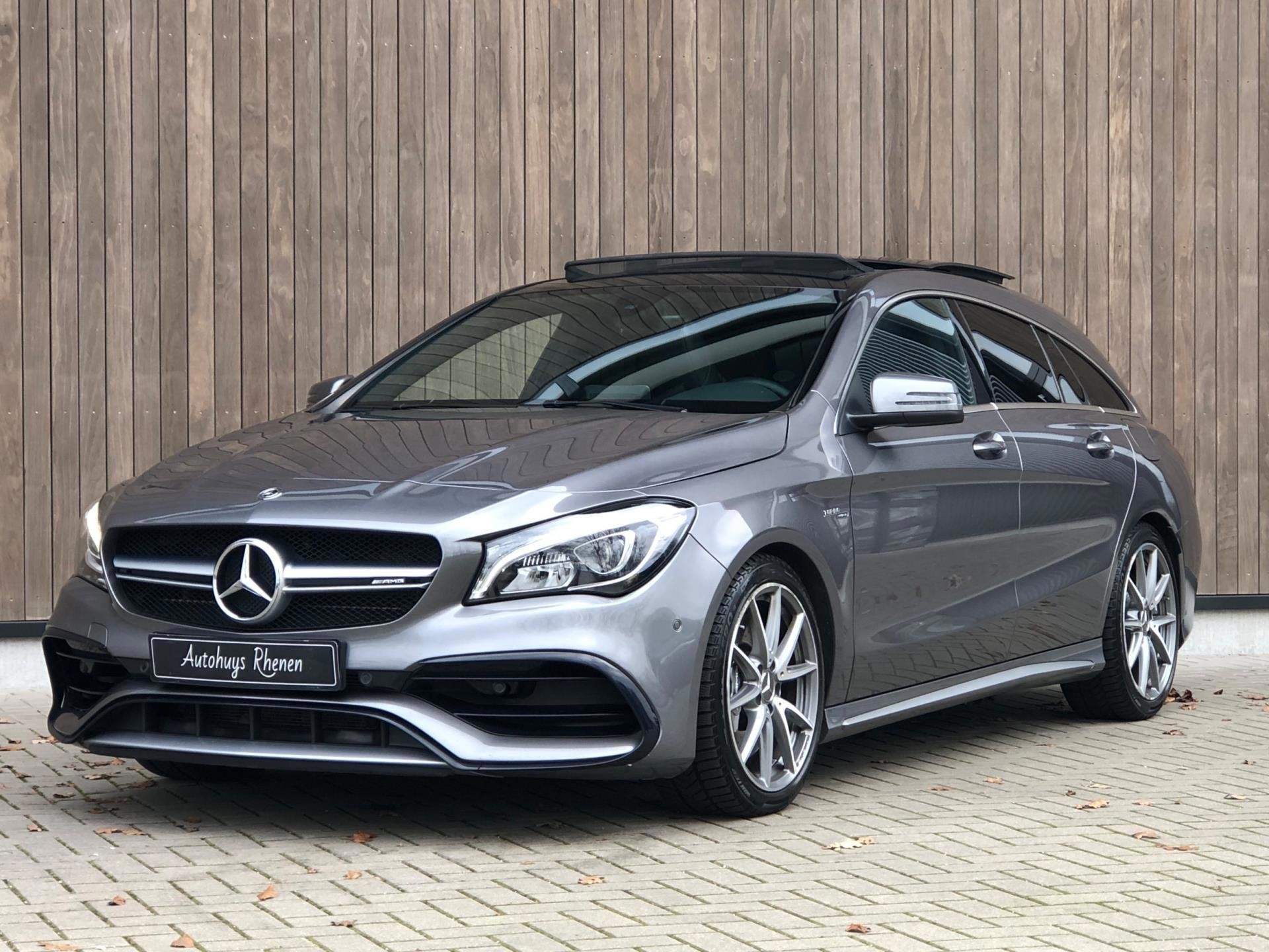 Mercedes-Benz CLA-klasse Shooting Brake CLA45 AMG 4MATIC, Gebruikt, Zwart, 4 cilinders, Vierwielaandrijving