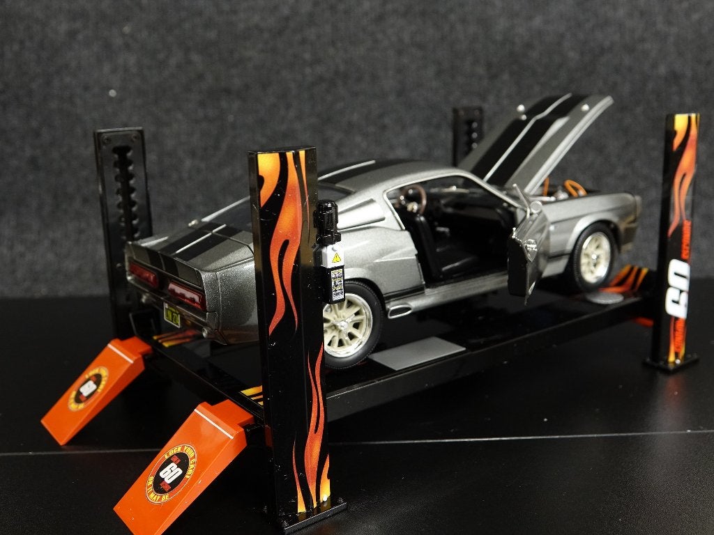 Greenlight 1:18 4-poots garagelift Gone in 60 seconds, Overige merken, Auto, Onbekend, Nieuw