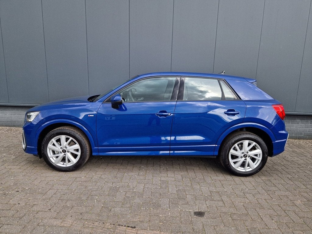 Audi Q2 35 TFSI 150PK S-line /Virtual /ACC /1e Eigenaar, 12 maanden, Stof, 4 cilinders, Blauw