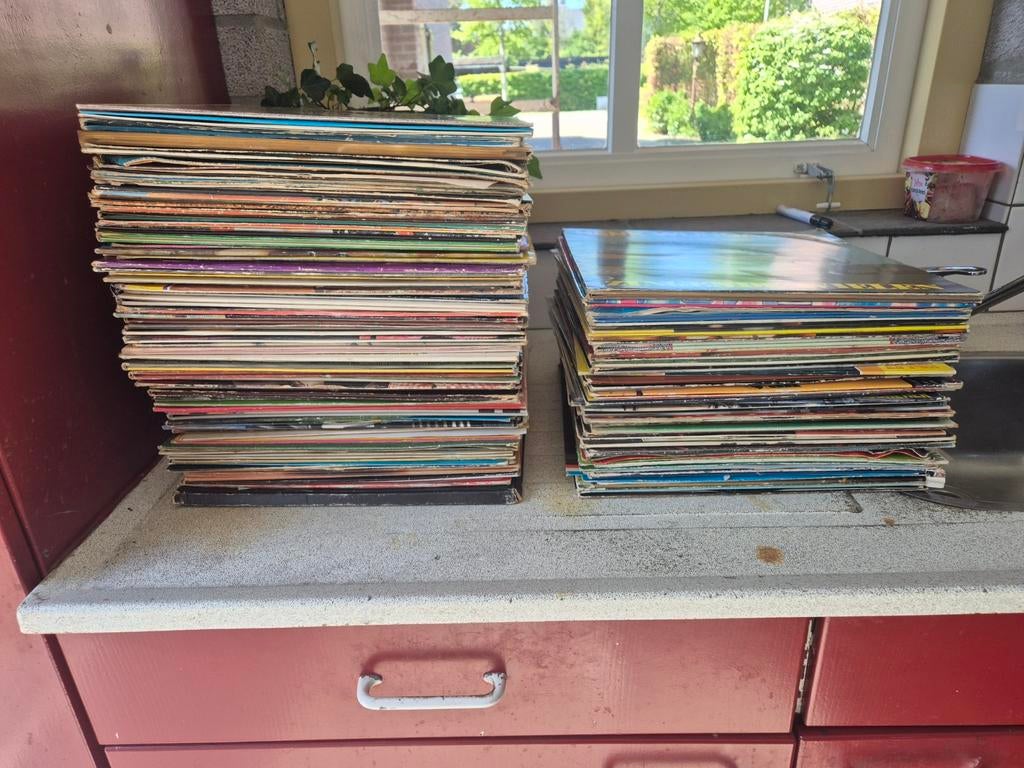 Meer dan 150 LP's in één koop, Ophalen, Gebruikt, 12 inch
