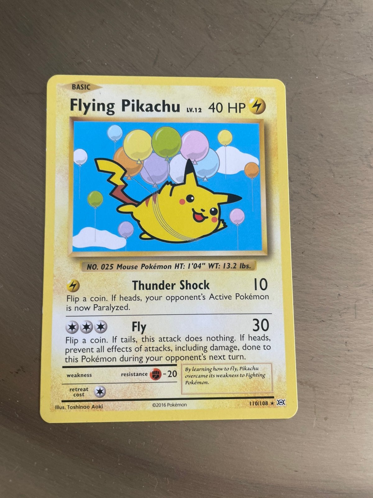 Flying pikachu, Ophalen of Verzenden, Zo goed als nieuw