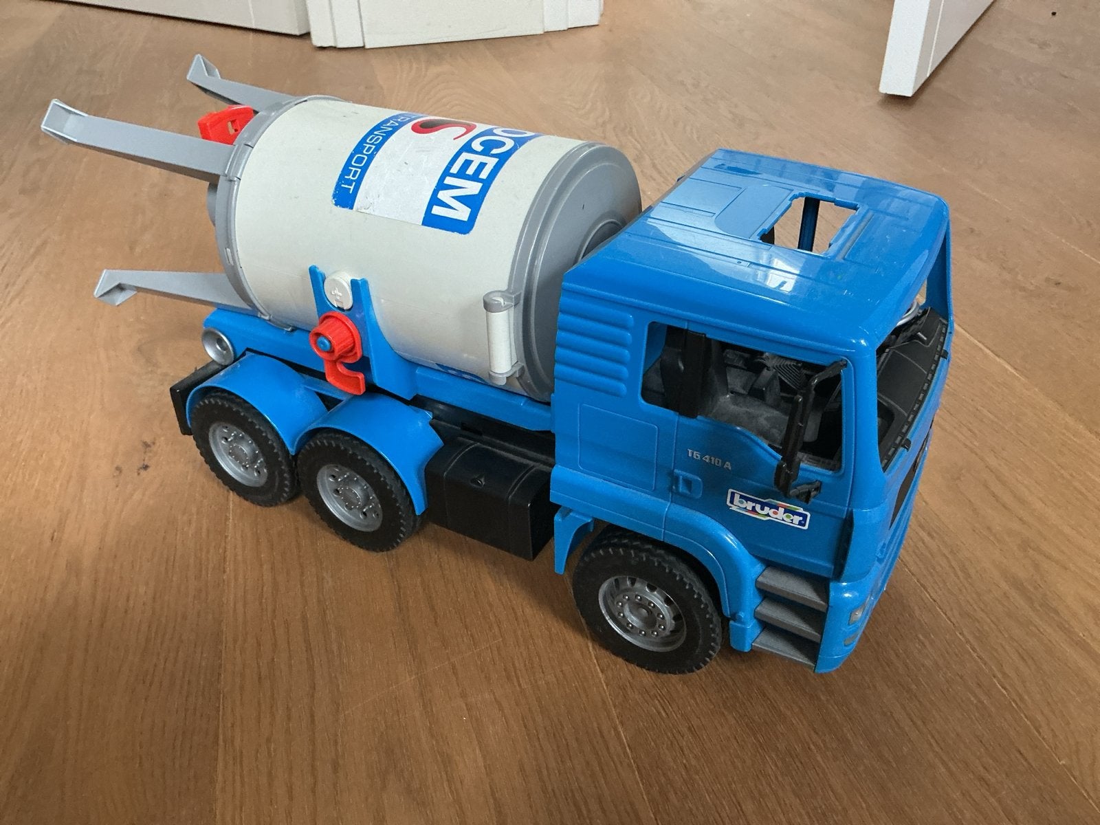 Bruder MAN Cementmixer en Silo Vrachtwagen Speelgoed, Ophalen of Verzenden, Gebruikt