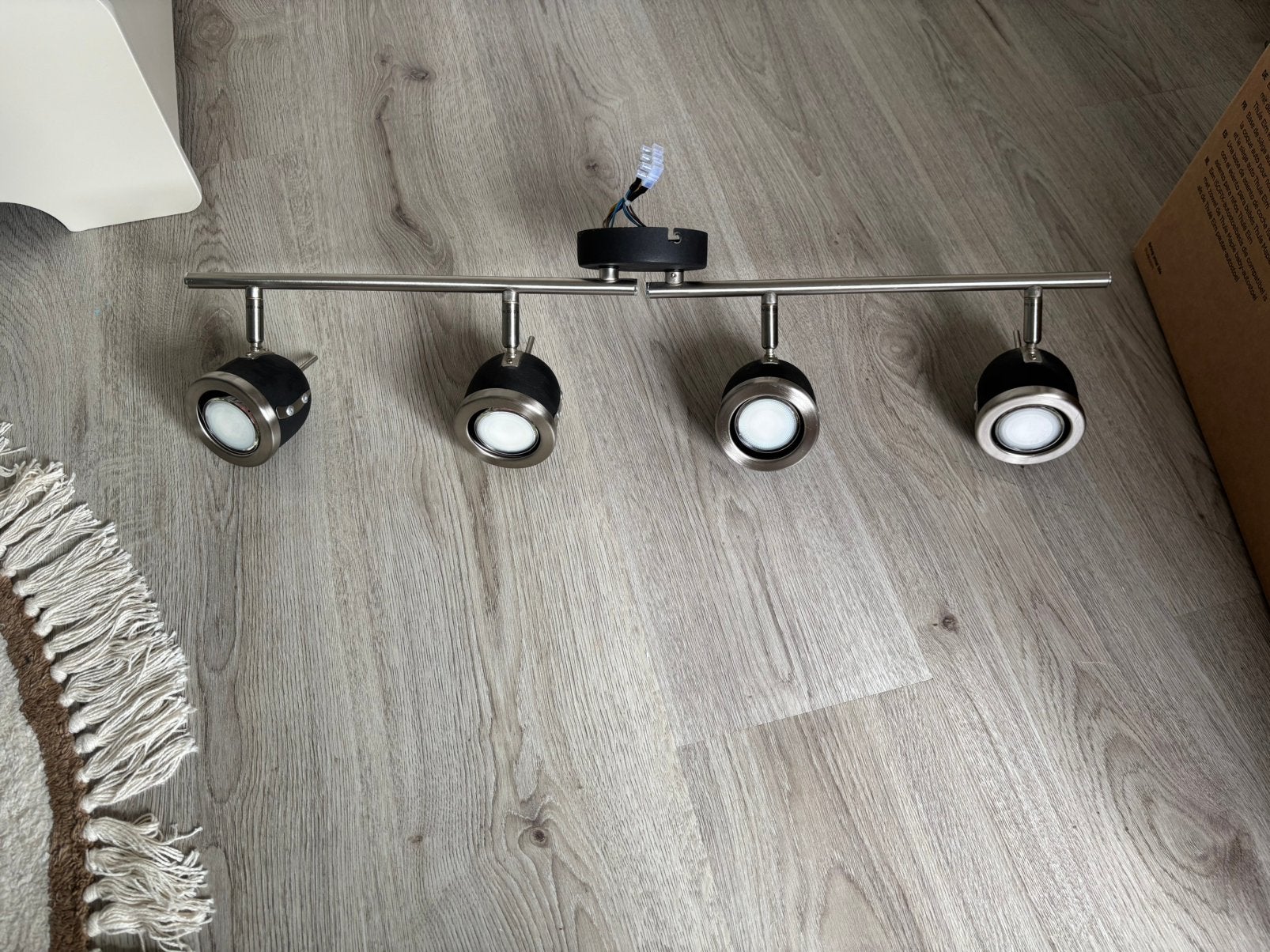 Plafond lamp, spotjes, Ophalen of Verzenden, Zo goed als nieuw