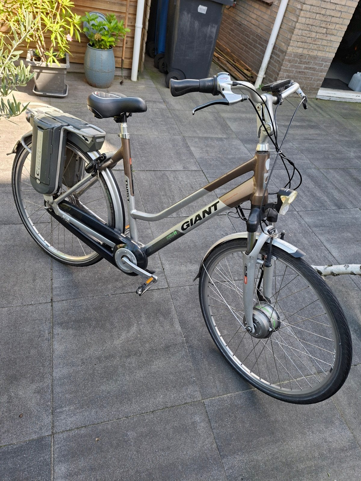 Giant Twist Go Double, maat L, framehoogte 55 cm, 28 inch, 51 tot 55 cm, Ophalen, Gebruikt, Overige merken