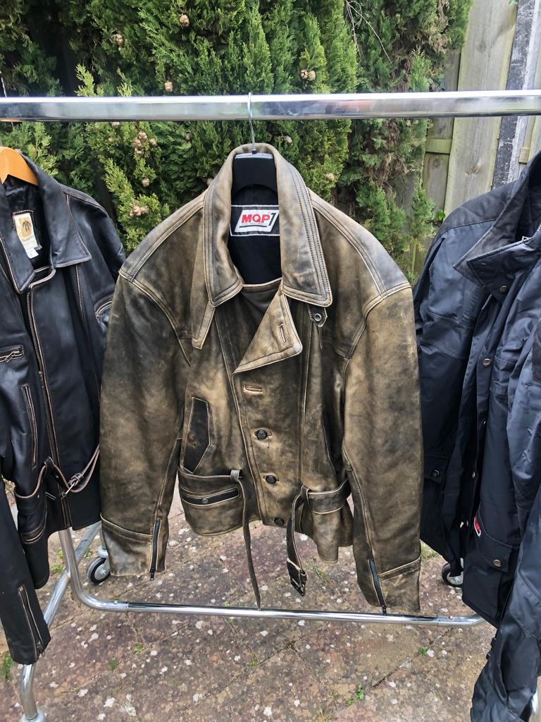 motorjack MQP, Motoren, Kleding | Motorkleding, Ophalen, Heren, MQP, Jas | leer