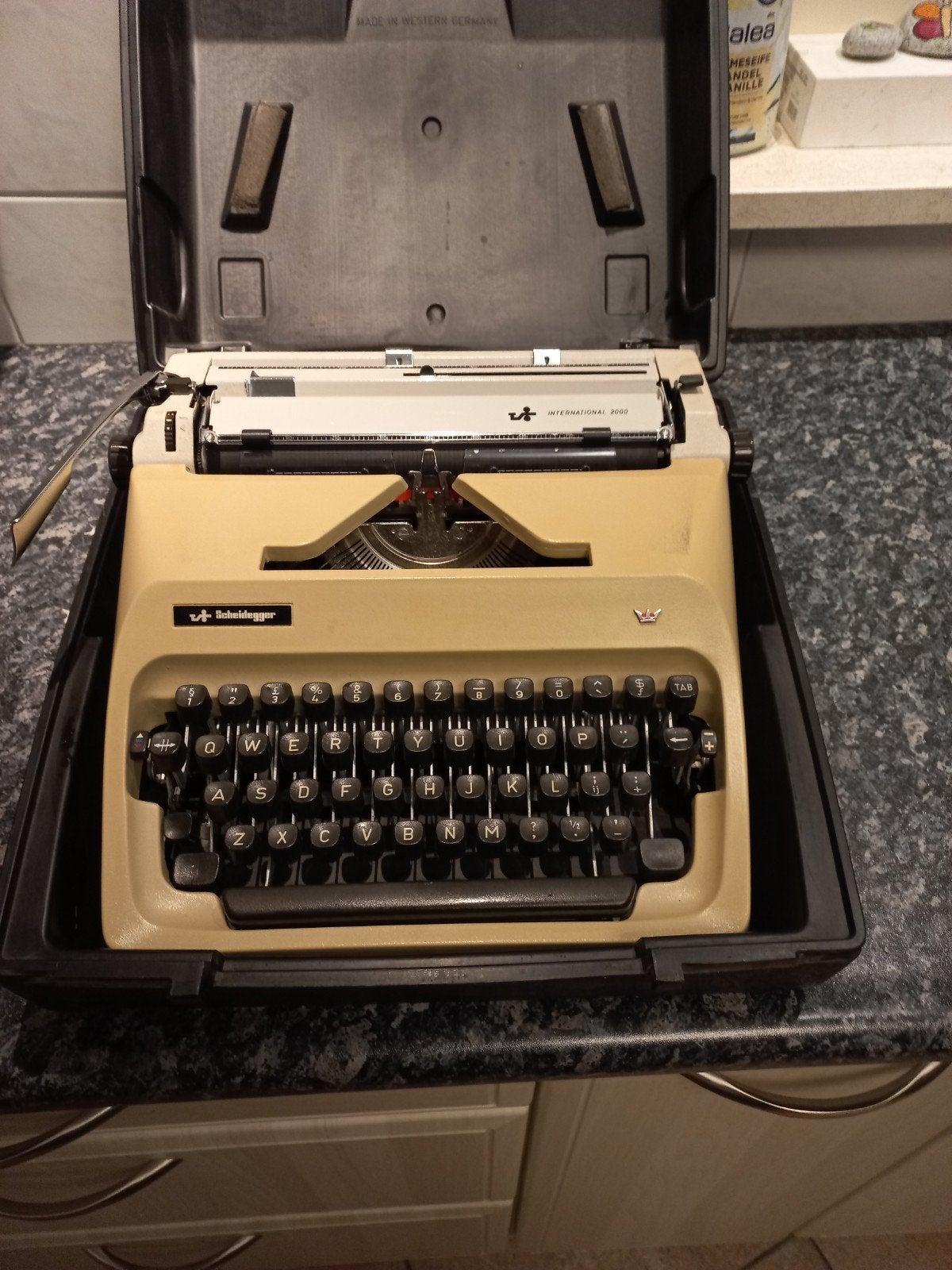 Typemachine Retro, Diversen, Typemachines, Ophalen, Zo goed als nieuw