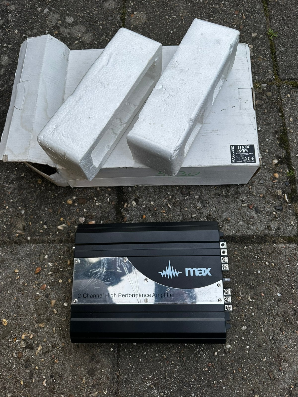 Subwoofer versterker auto 2 kanaal, Ophalen of Verzenden, Zo goed als nieuw