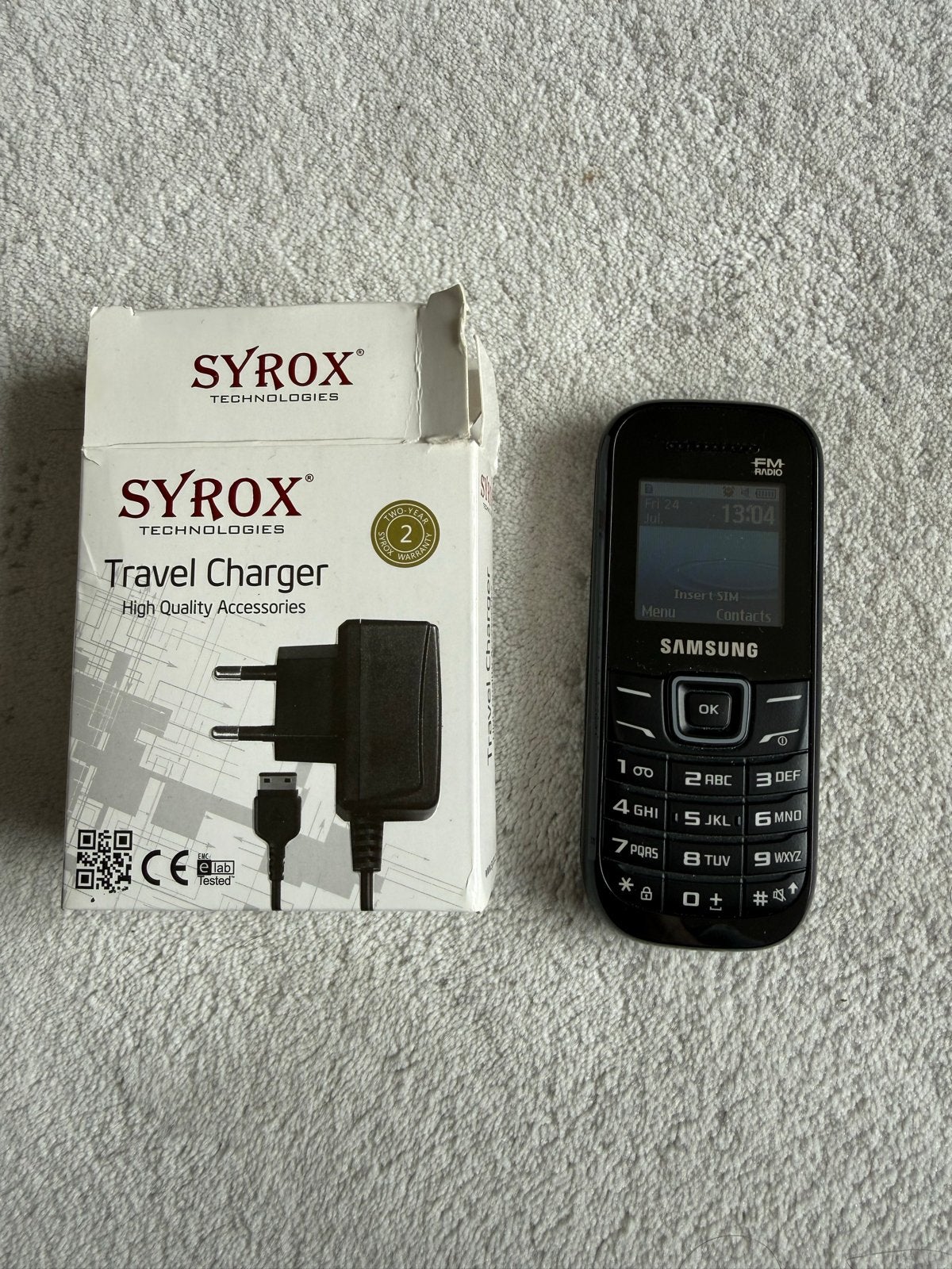 Samsung  E1200 - Zo goed als nieuw, Adapter, Micro-USB, Ophalen of Verzenden, Zo goed als nieuw