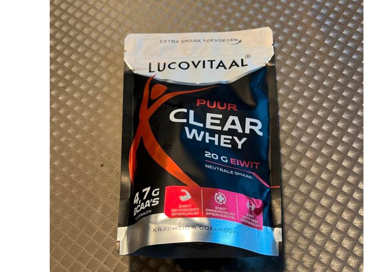 Lucovitaal Puur Clear Whey Eiwit Poeder Neutrale Smaak 175g, Ophalen of Verzenden, Nieuw, Poeder of Drank