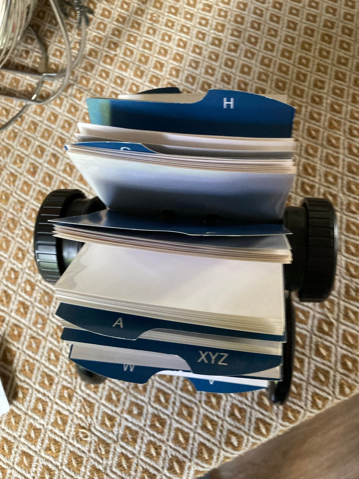 Rolodex Visitekaarthouder / Kaartensysteem, Diversen, Ophalen of Verzenden, Gebruikt