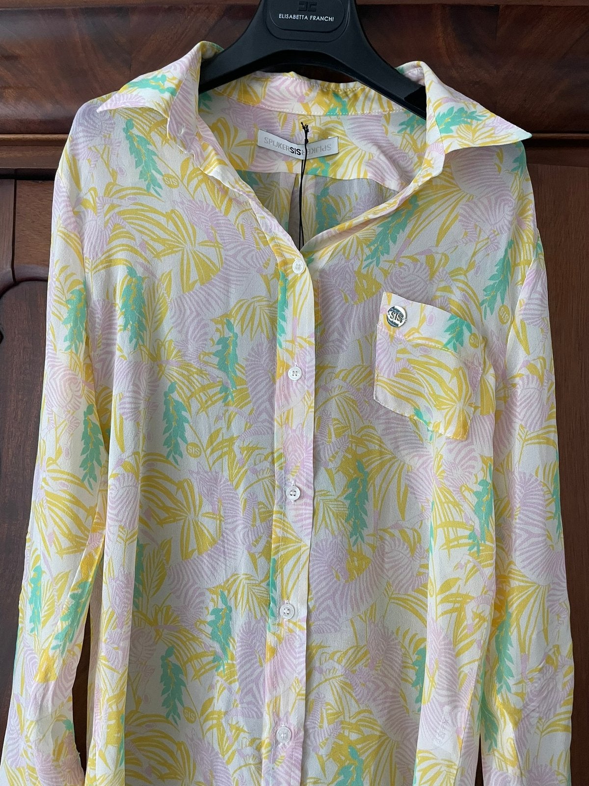 Blouse maat s spijkers sis spijkers zebra 100% zijde, Kleding | Dames, Blouses en Tunieken, Ophalen of Verzenden, Nieuw, Maat 36 (S)