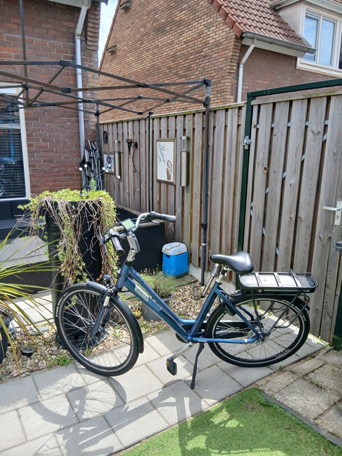Stella elektrische fiets met 7 versnellingen, Gebruikt, Velgrem, Versnellingen, 50 tot 53 cm