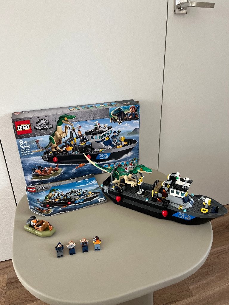 Lego 76942 bootontsnapping van  Baryonyx ( gedemonteerd, Jurassic World, Lego, Ophalen of Verzenden, Complete set