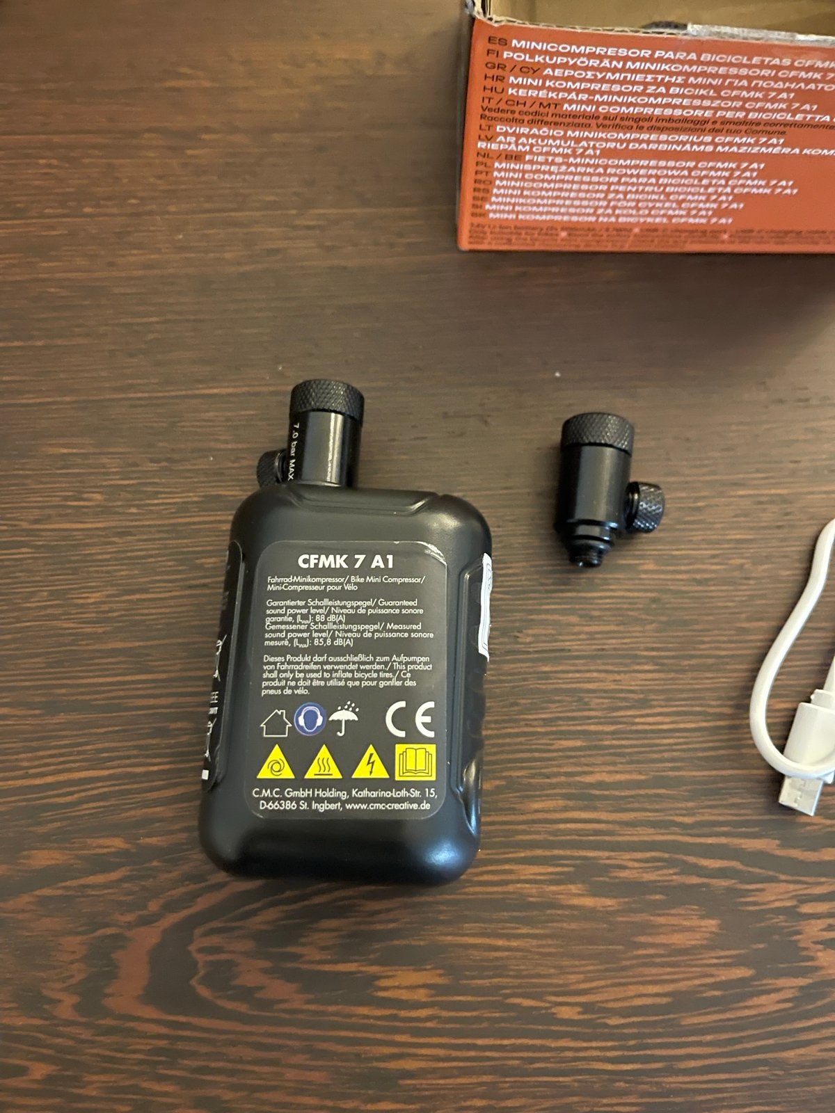 Crivit Mini Compressor Fiets, Ophalen of Verzenden, Elektrisch, Zo goed als nieuw