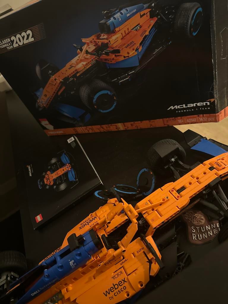 LEGO Technic McLaren Formule 1 Racewagen 42141, Hobby en Vrije tijd, Modelbouw | Auto's en Voertuigen, Overige merken, Auto, Groter dan 1:32