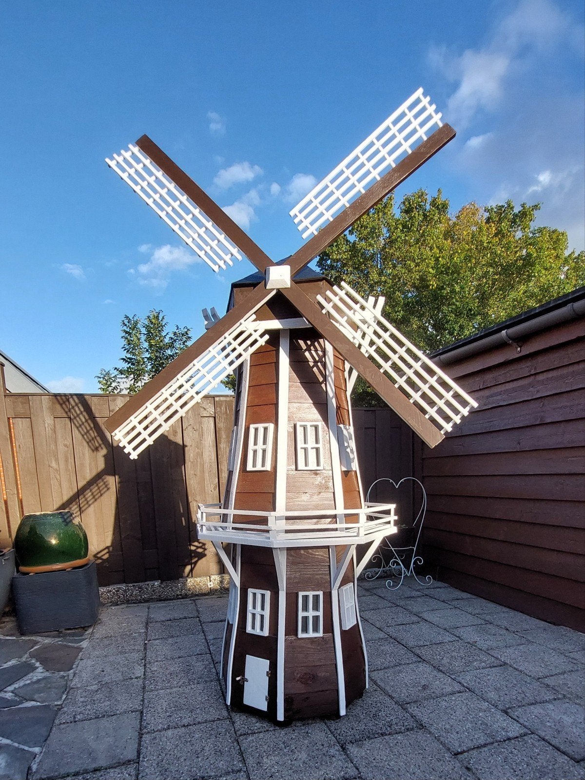 Decoratieve Tuinmolen XXL - Handgemaakt en Uniek, Tuin en Terras, Ophalen, Nieuw