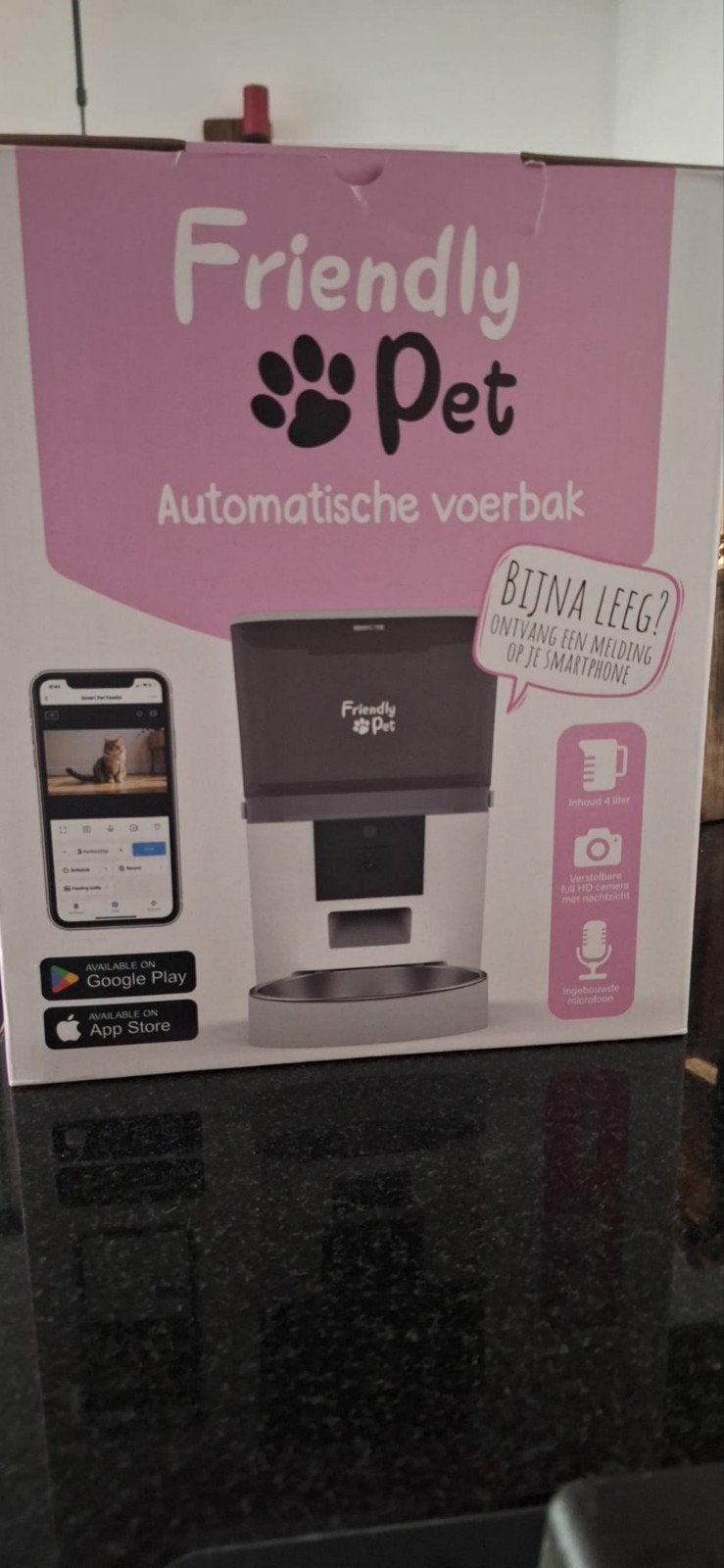 Voermaschine, Ophalen