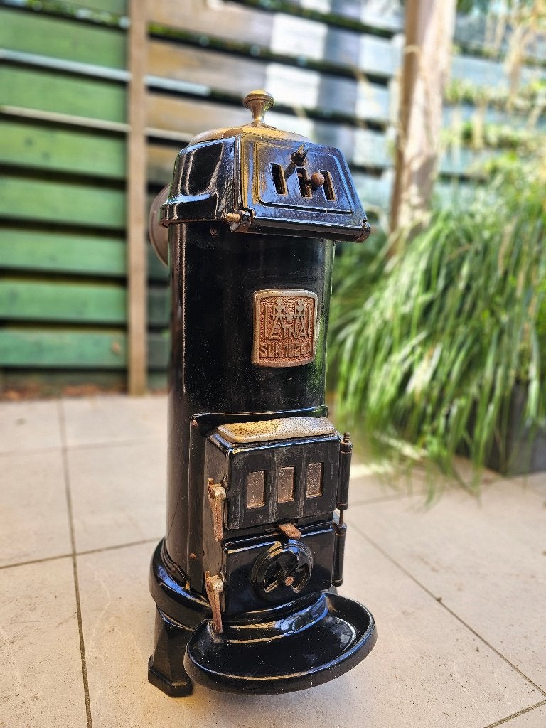 Vintage Etna Sun 1024A kachel, Huis en Inrichting, Ophalen, Gebruikt, Overige brandstoffen, Houtkachel