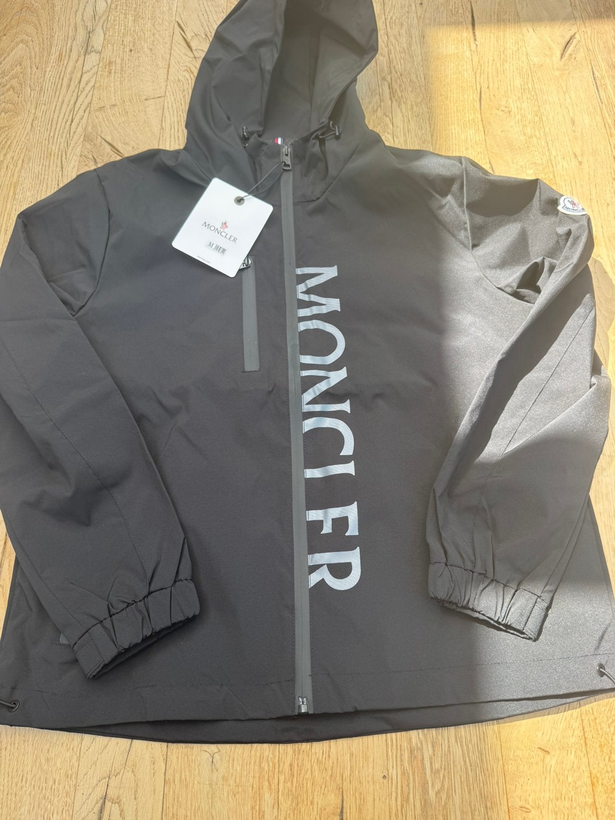 Moncler windbreaker zwart, Kleding | Heren, Moncler, Maat 48/50 (M), Zwart, Nieuw