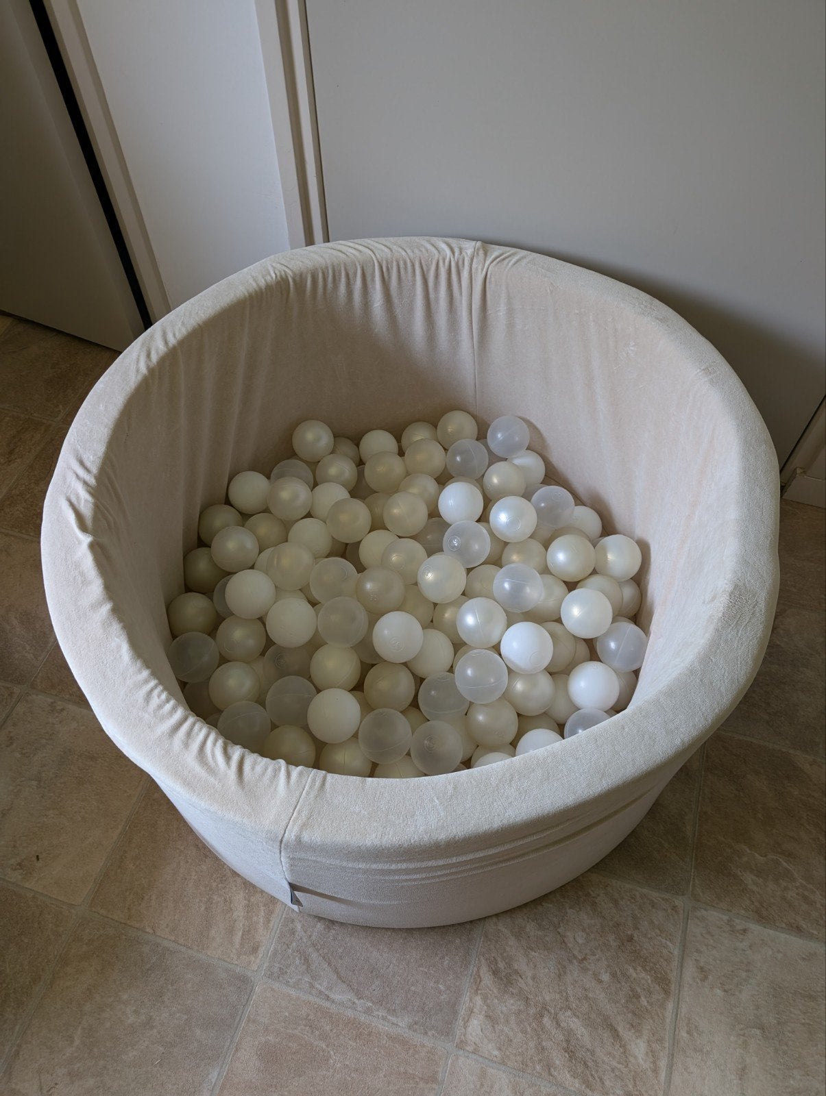 Beige ballenbak XL van Moje, Ophalen, Gebruikt, Overige typen