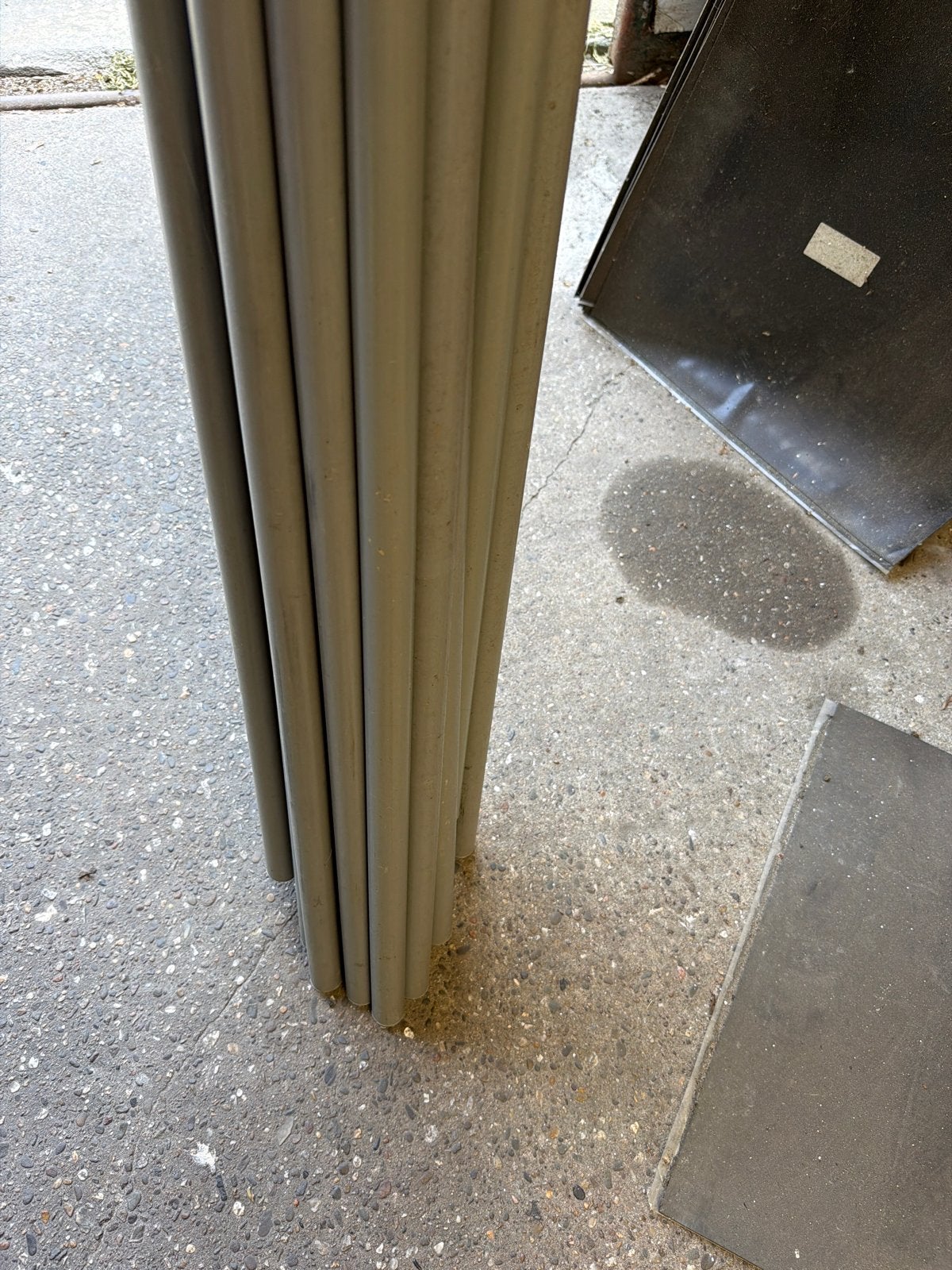 30 stuks PVC buis 4m lang, 25mm doorsnede, Ophalen, Gebruikt, Pvc, Rechte buis