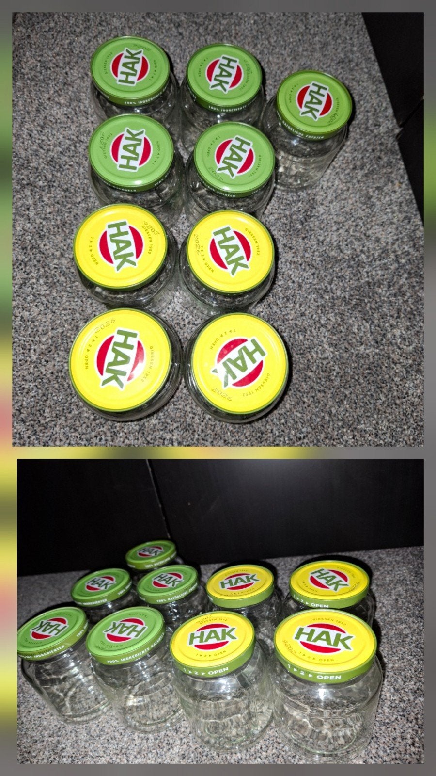 Glazen potjes, Ophalen, Pot, Bus of Blik, Met deksel, Overige merken