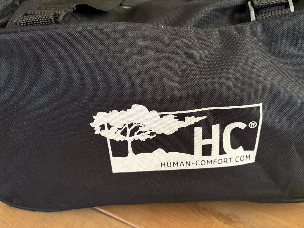 6 identieke stevige reistassen van Human Comfort, 20 tot 30 cm, Zwart, Minder dan 40 cm, Ophalen of Verzenden