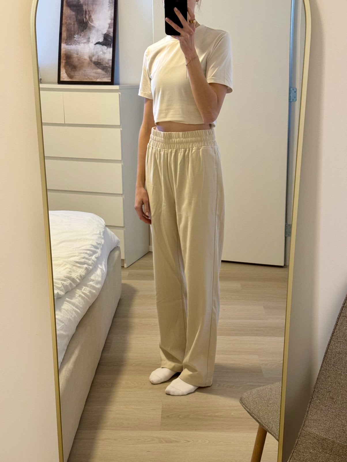 Olåf Hussein pantalon / broek, Maat 38/40 (M), Beige, Nieuw, Ophalen of Verzenden