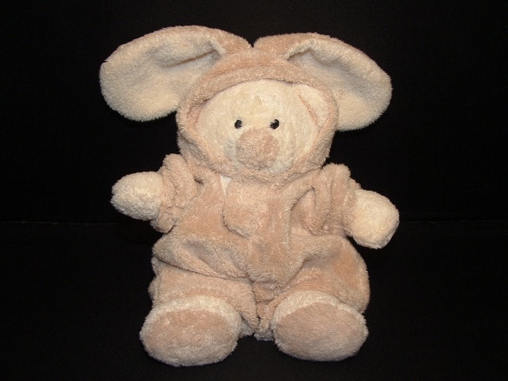 NICOTOY BEER UIT THE BABYCOLLECTION VELOURS ROOMWIT/ BEIGE, Beer, Nieuw, Wasbaar, Middelgroot (20 tot 80 cm)