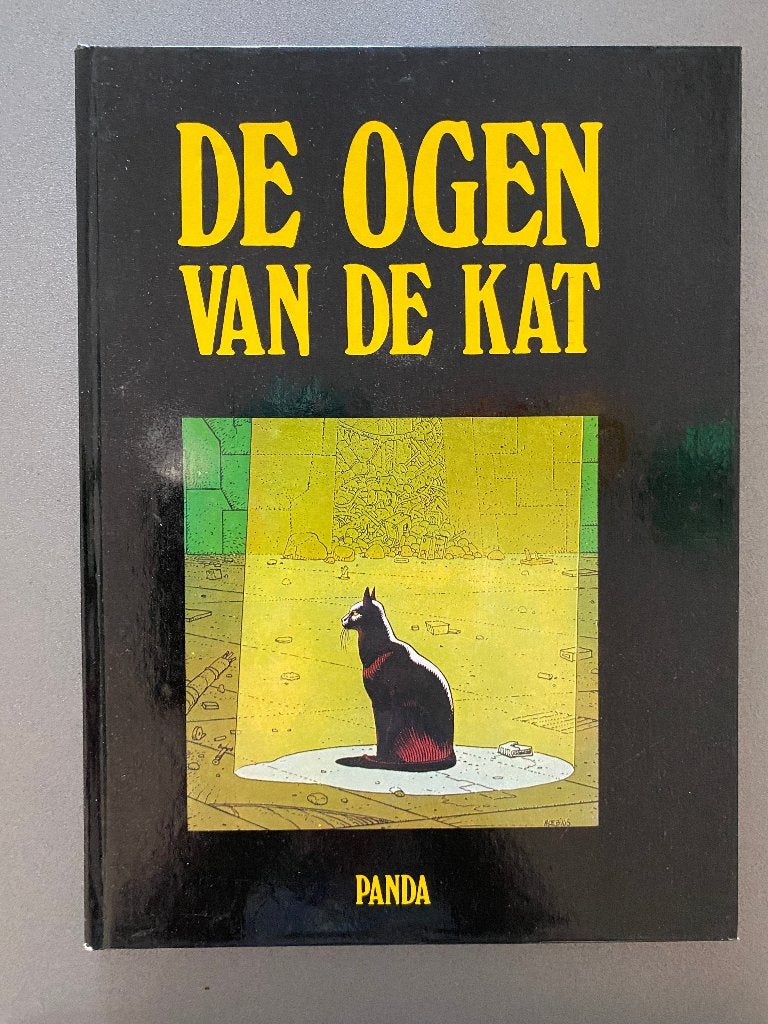 Moebius - De ogen van de kat, Gelezen, Eén stripboek, Ophalen of Verzenden, Moebius