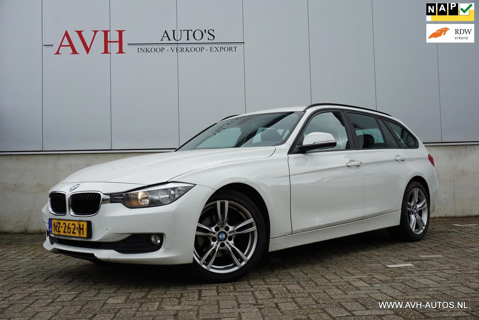 BMW 3-serie Touring 318d Executive, Auto's, Automaat, Wit, Diesel, 1470 kg