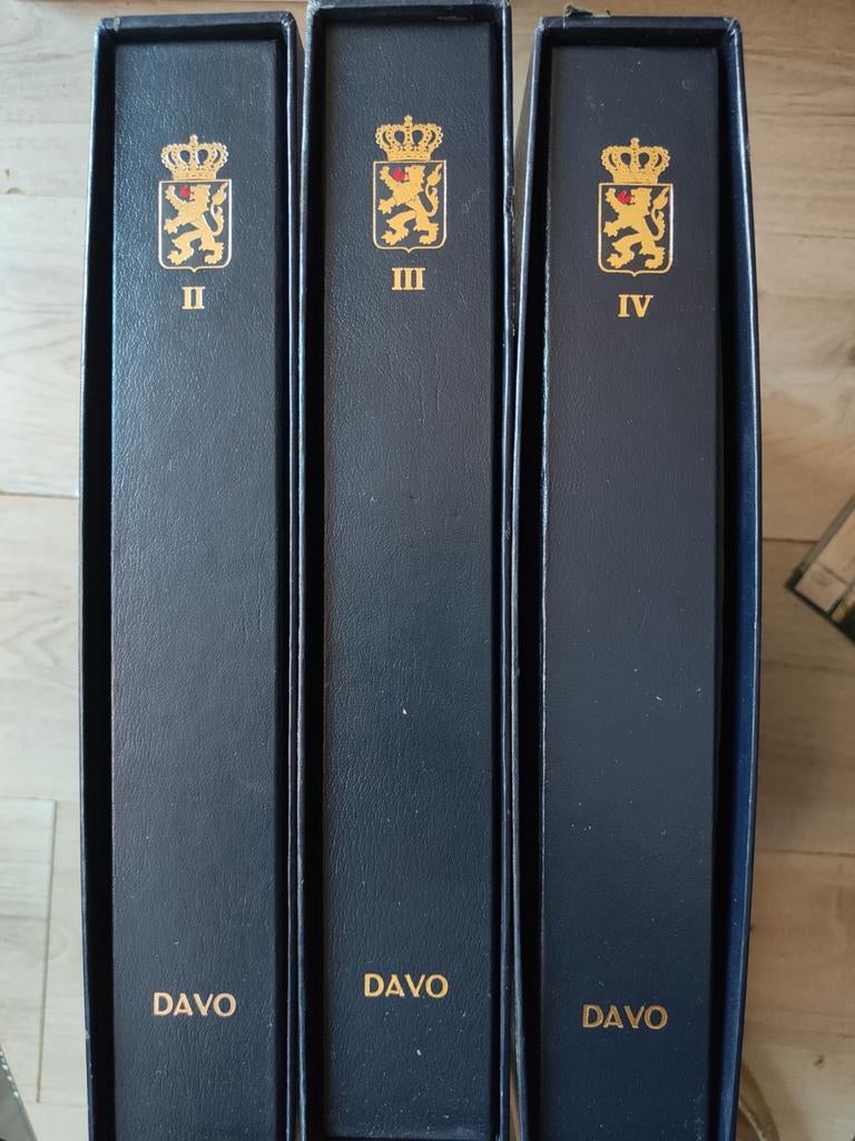 Collectie België 1960-2000 in 3 luxe davo albums, Ophalen of Verzenden, Verzamelalbum