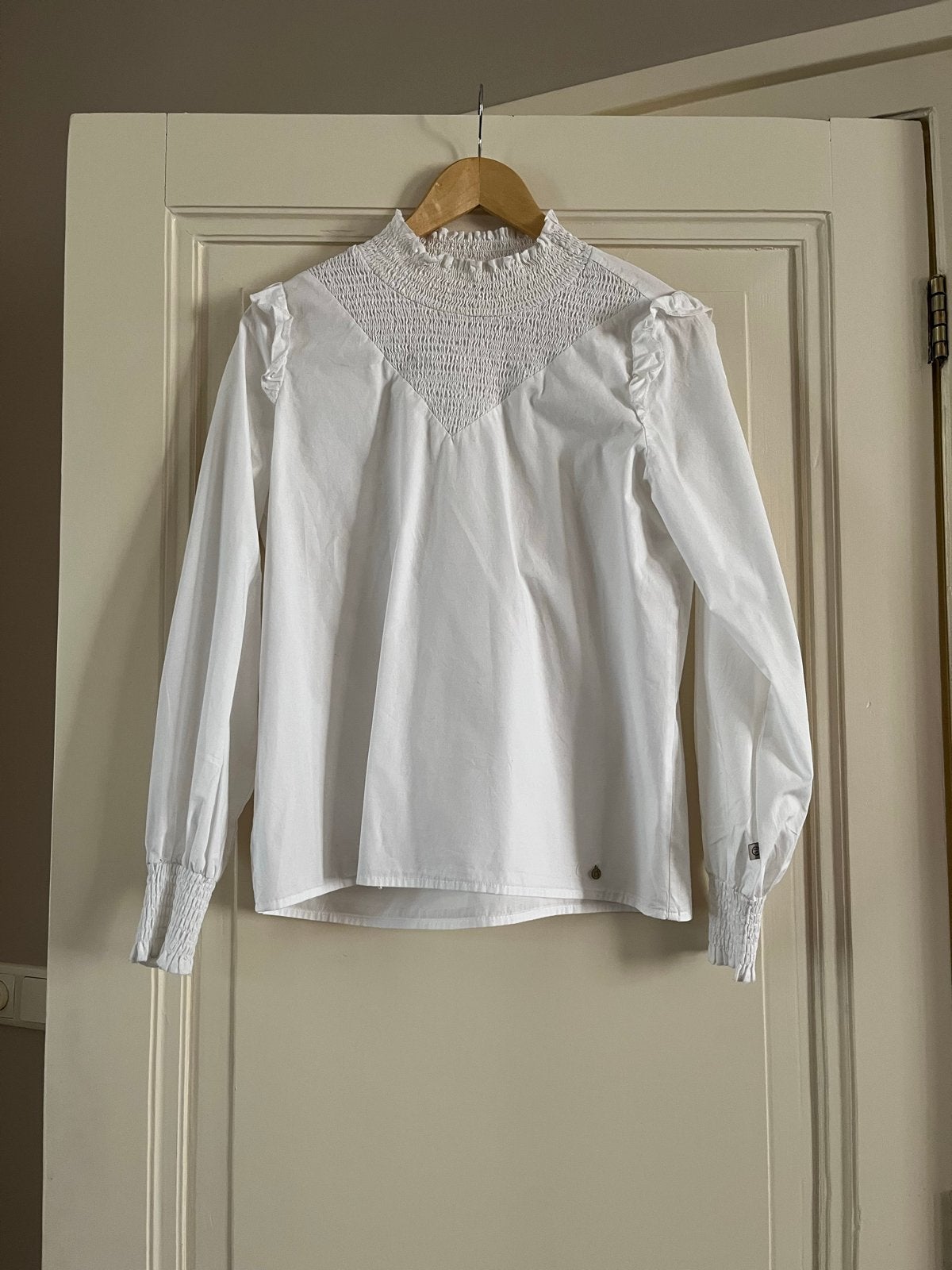 Zuss witte blouse maat m, Kleding | Dames, Ophalen of Verzenden, Zo goed als nieuw, Maat 38/40 (M), Wit