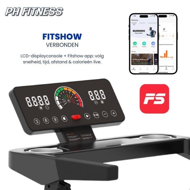 PH Fitness TH-900 Loopband - Treadmill 12 km/u, Ophalen, Zurichstraat 20, 6135LP SITTARD, Support@phfitness.nl, Overige typen