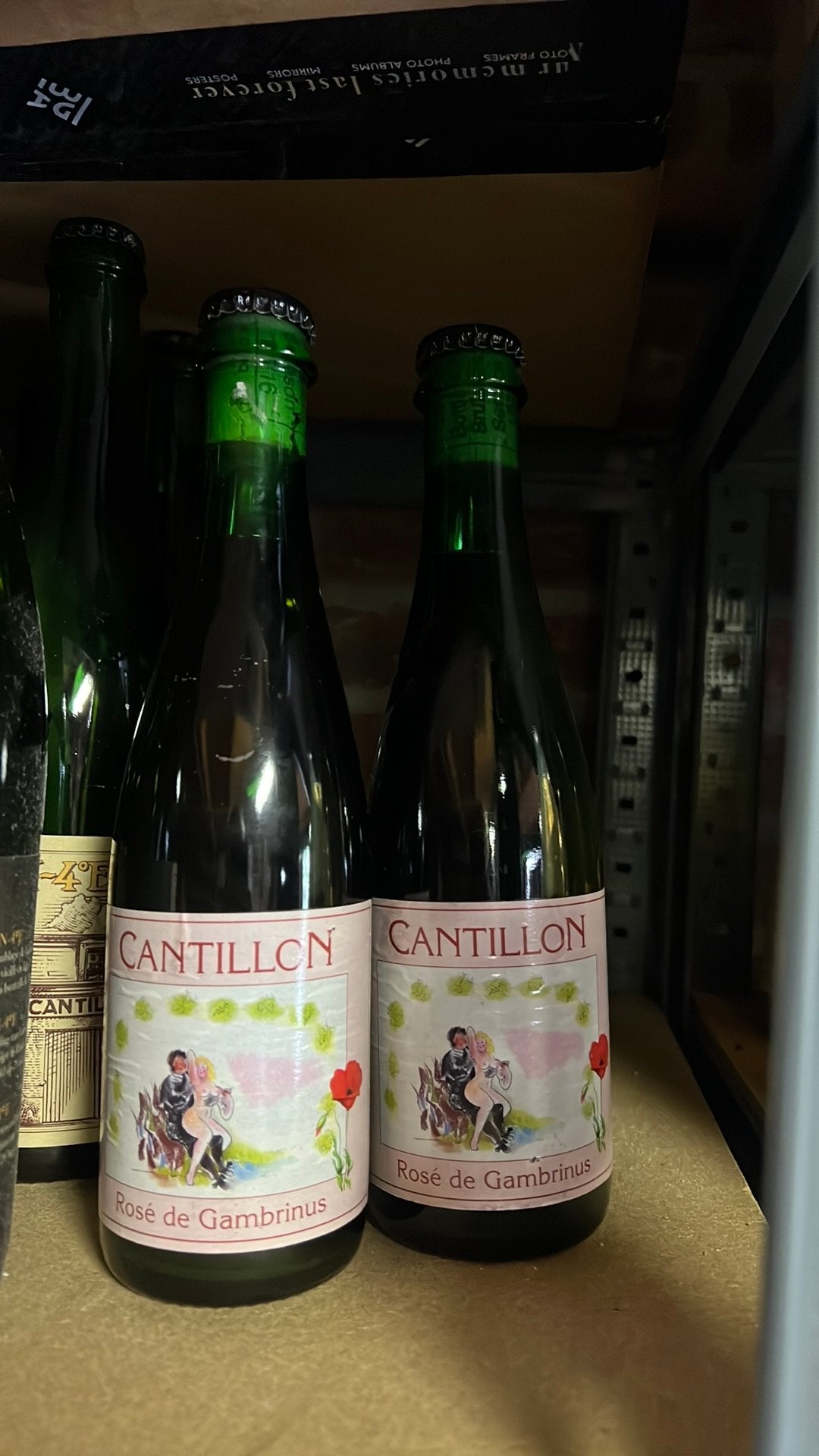 Cantillon Rose de Gambrinus 2015 37.5cl, Verzamelen, Ophalen, Zo goed als nieuw, Flesje(s), Overige merken