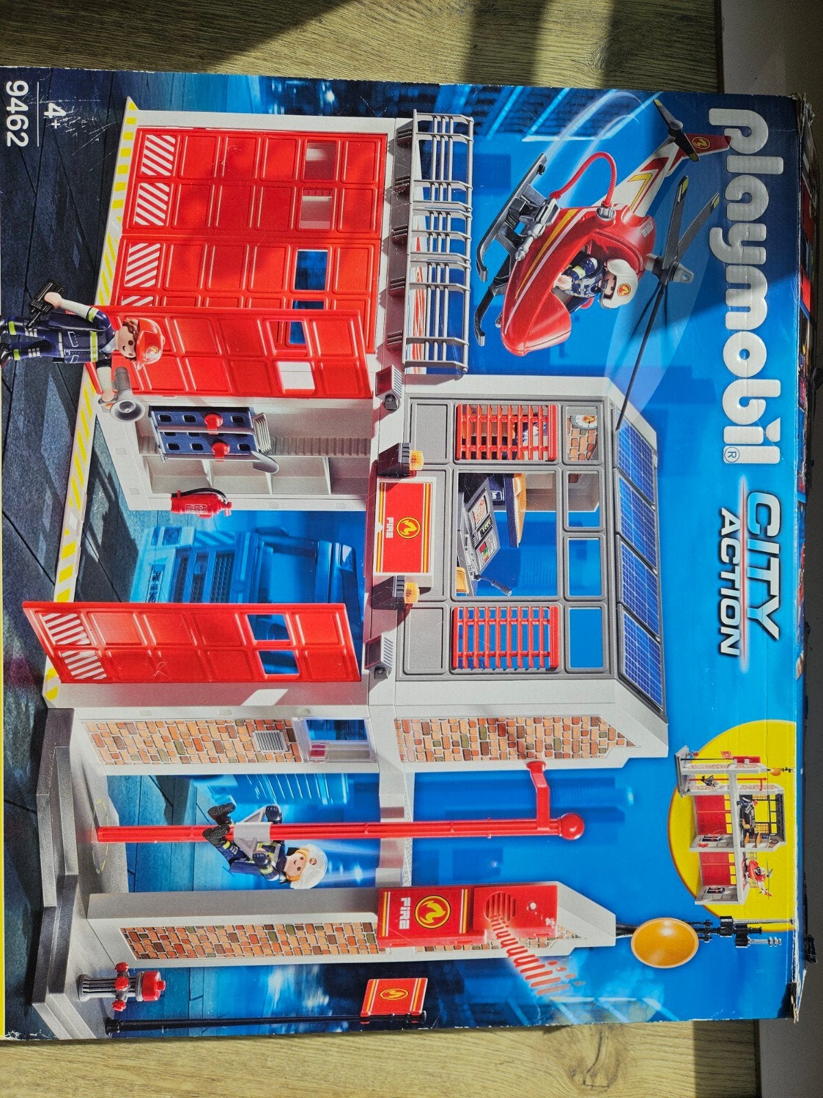 Playmobil City Action Brandweerkazerne 9462, Ophalen of Verzenden, Gebruikt, Jongen of Meisje