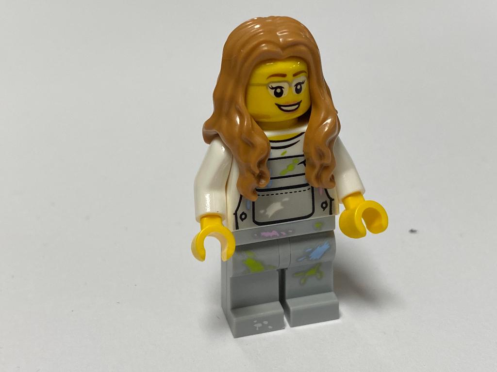 Lego City Minifiguur cty1013 Face Painter, City, Lego, Nieuw, Ophalen of Verzenden