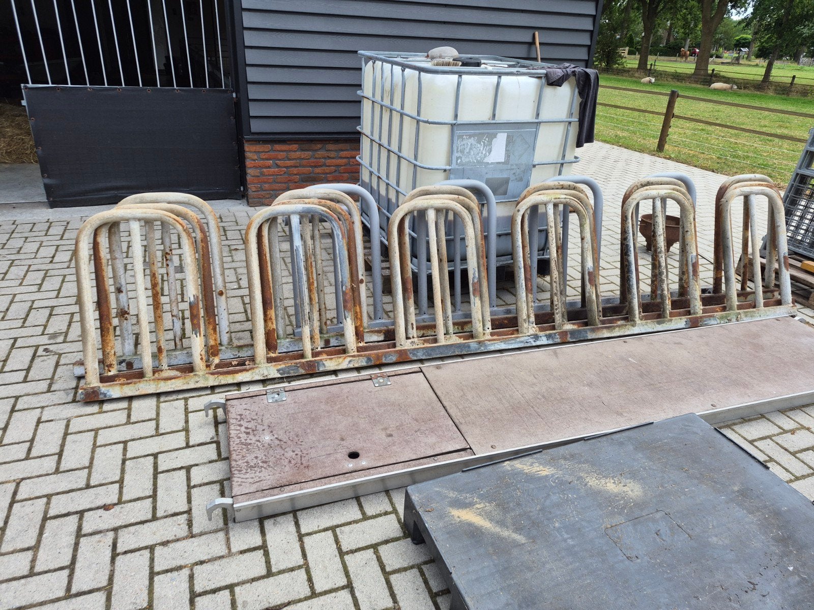 Zweedse voerhekken voor vee, Ophalen of Verzenden, Veehouderij, Stalinrichting